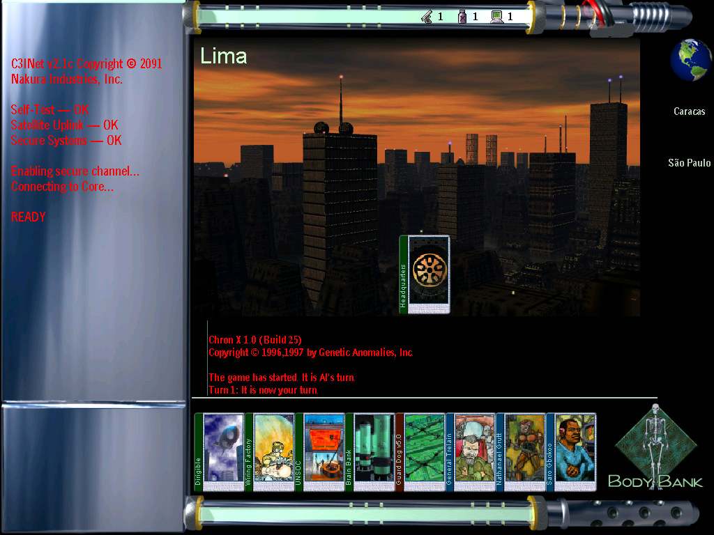 Gameplay of Chron X