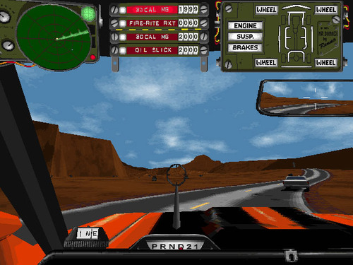 Gameplay of Interstate '76