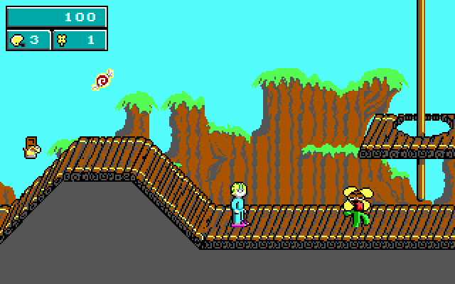 Gameplay of Commander Keen: Keen Dreams