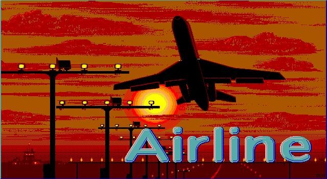 Title screen of Airline