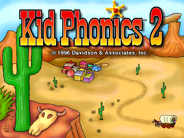 Title screen of Kid Phonics 2