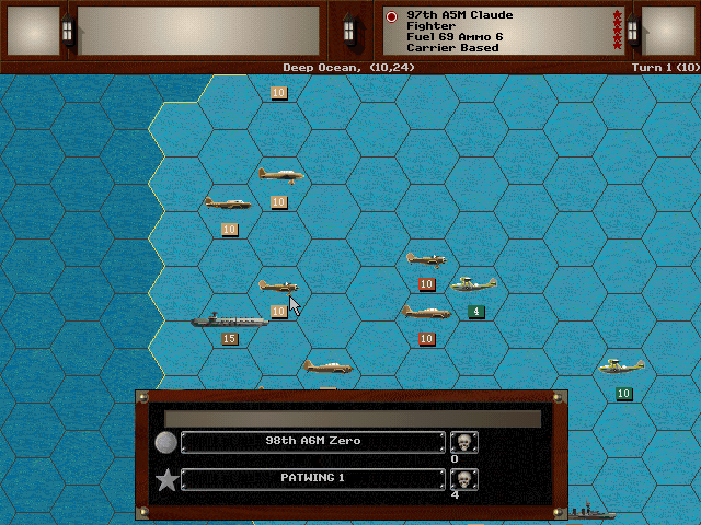 Gameplay of Pacific General