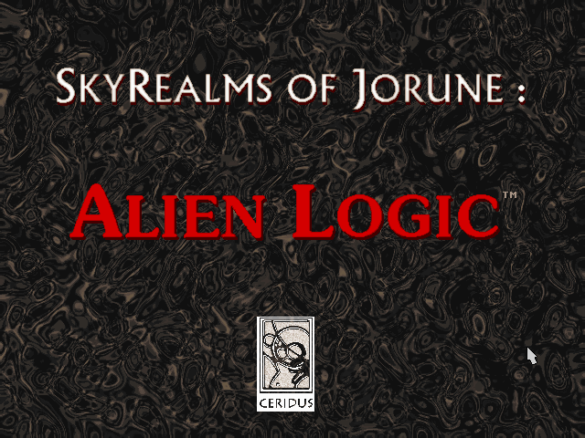 Title screen of Alien Logic