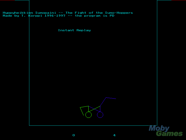 Gameplay of The Fight of the Sumo-Hoppers