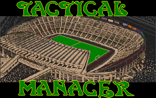 Title screen of Tactical Manager