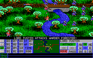 Gameplay of Medieval Warriors
