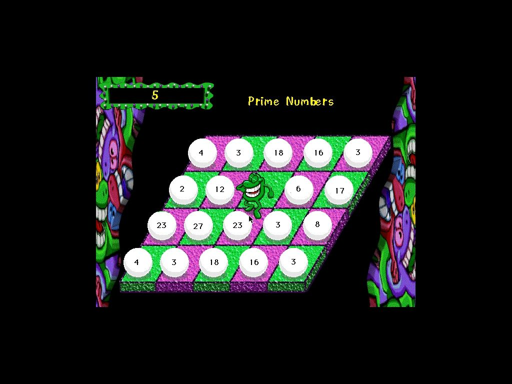 Gameplay of Math Munchers Deluxe