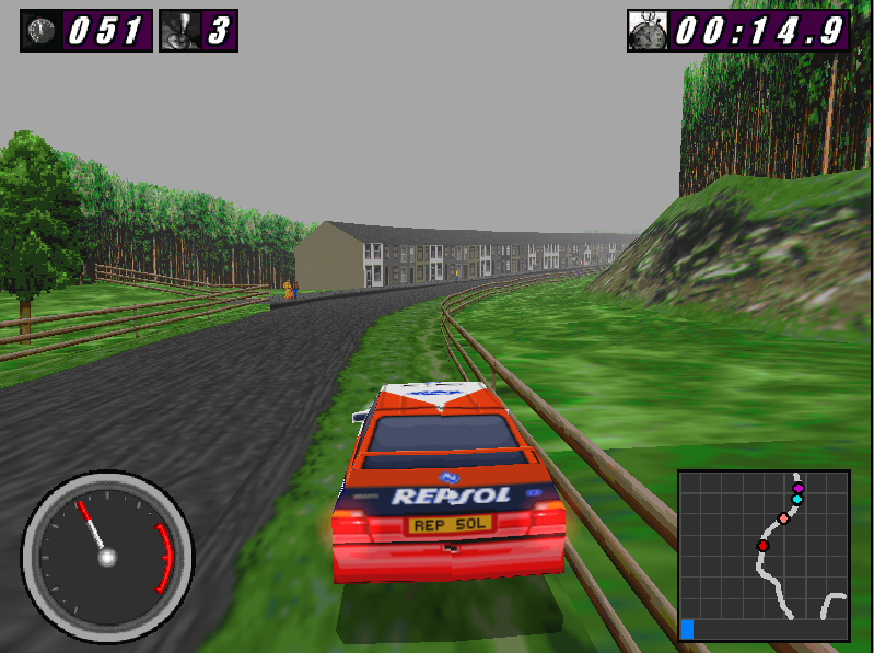 Gameplay of International Rally Championship