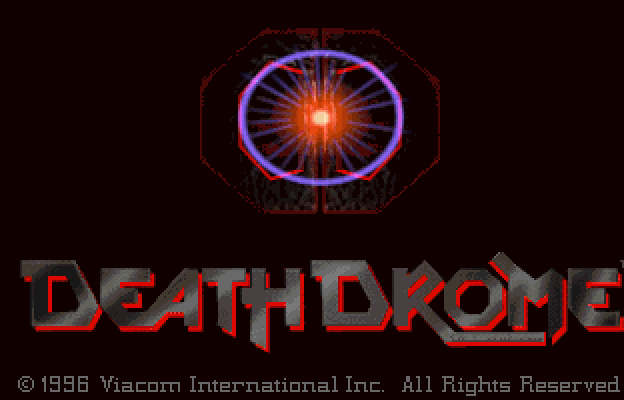 Title screen of Death Drome