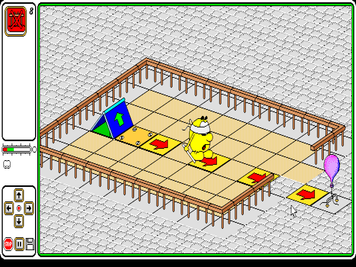 Gameplay of Blupimania
