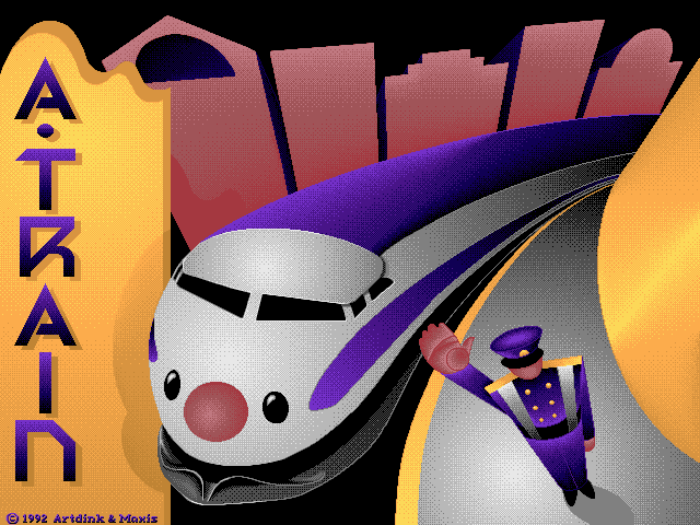 Title screen of A-Train