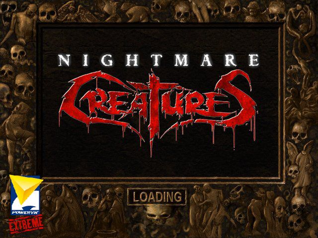 Title screen of Nightmare Creatures