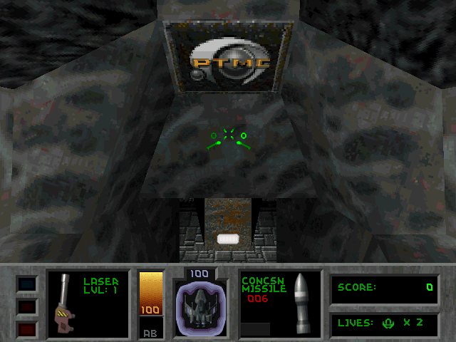 Gameplay of Descent II + Vertigo Series