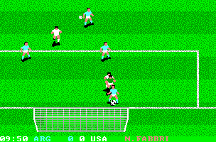 Gameplay of World Class Soccer