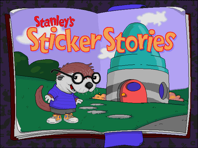 Title screen of Stanley's Sticker Stories