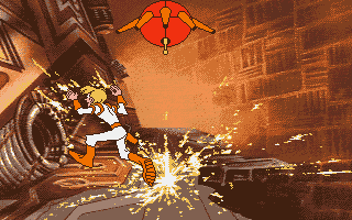 Gameplay of Space Ace II: Borf's Revenge