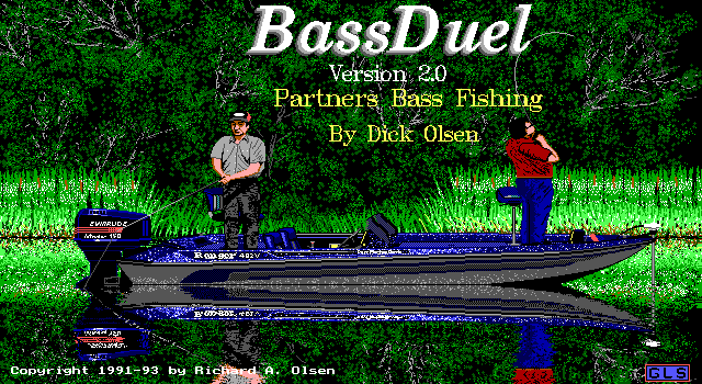 Title screen of BassDuel