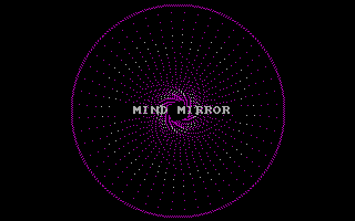 Title screen of Timothy Leary's Mind Mirror