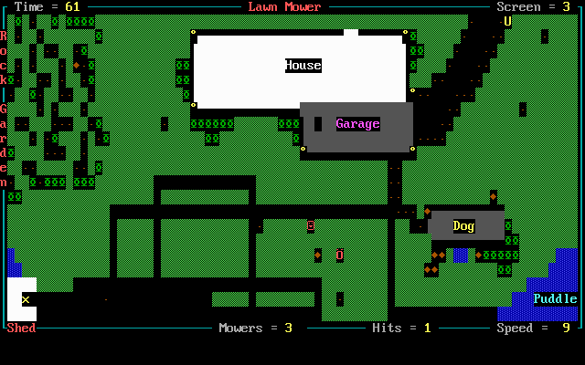 Gameplay of Lawn Mower