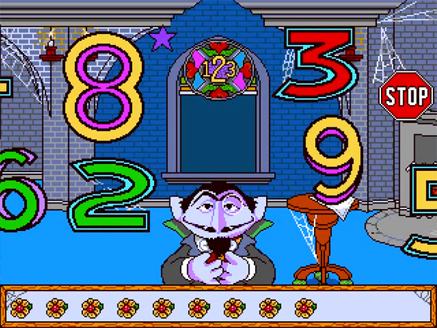 Gameplay of Sesame Street: Numbers