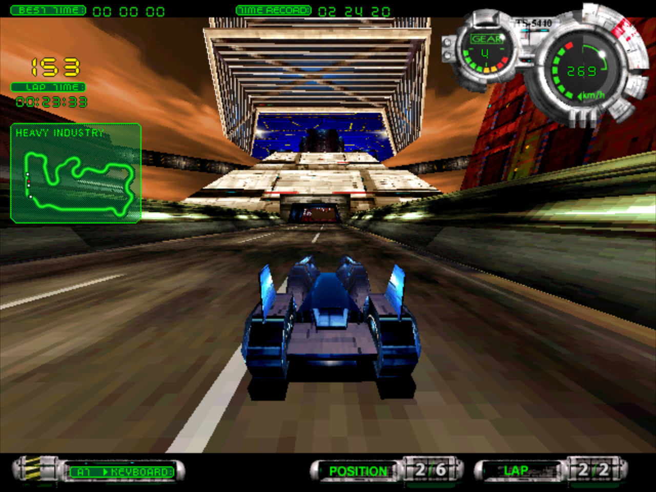 Gameplay of Final Racing