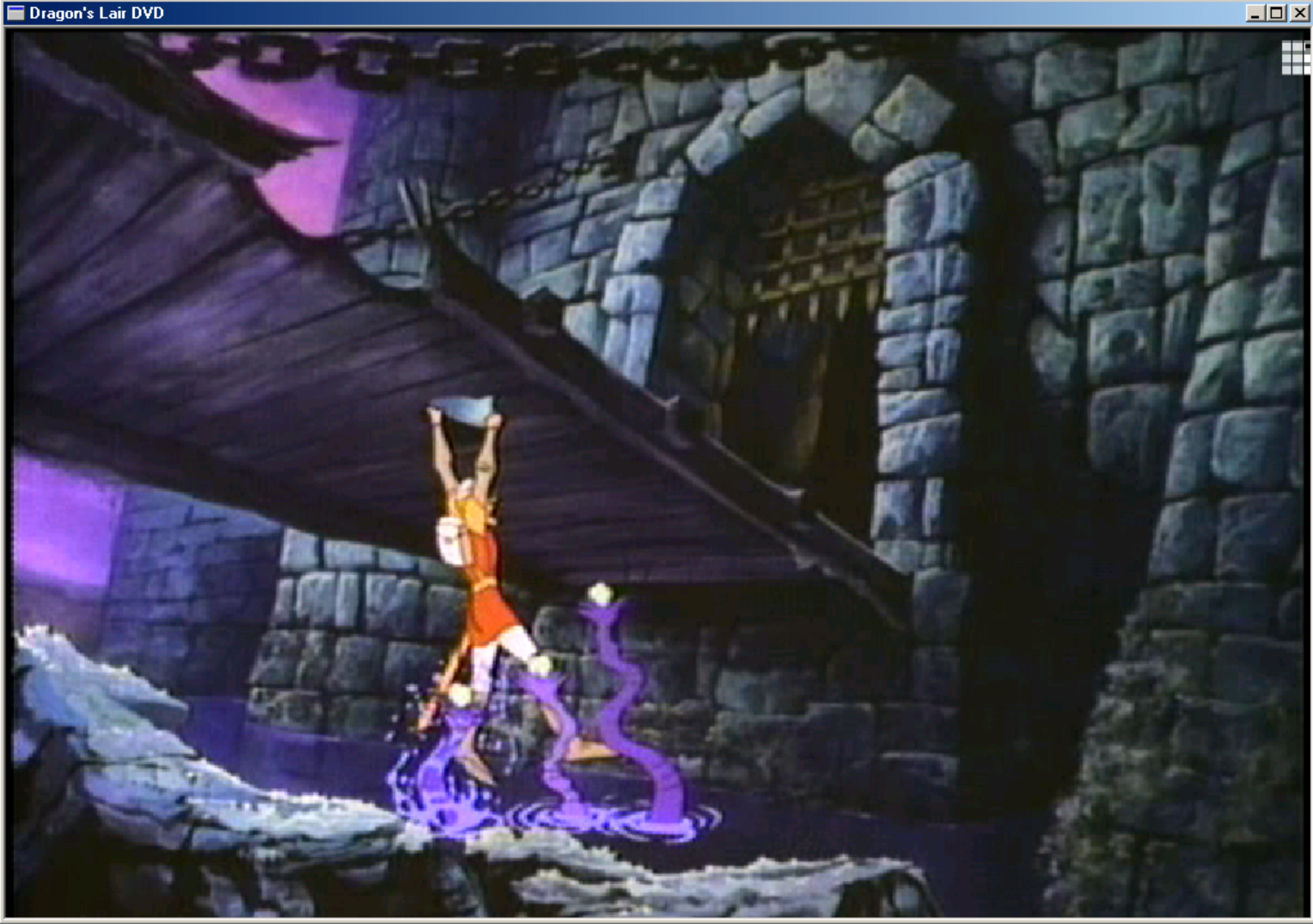 Gameplay of Dragon's Lair DVD-ROM