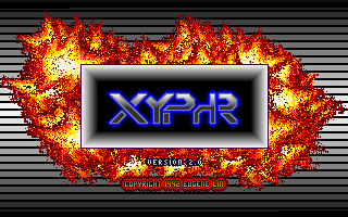 Title screen of Xyphr