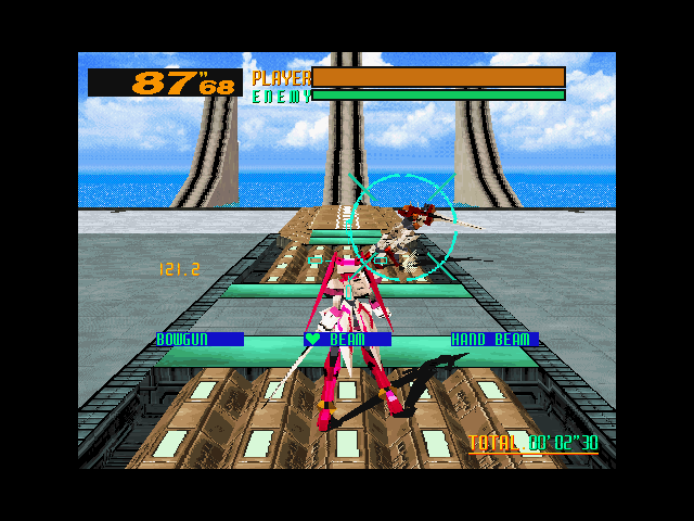 Gameplay of Cyber Troopers Virtual-On