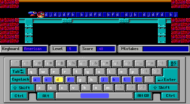Gameplay of BabyType
