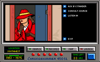 Gameplay of Where in America's Past Is Carmen Sandiego?