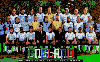 Title screen of England Championship Special