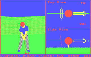 Gameplay of Championship Golf: The Great Courses of the World - Volume One: Pebble Beach