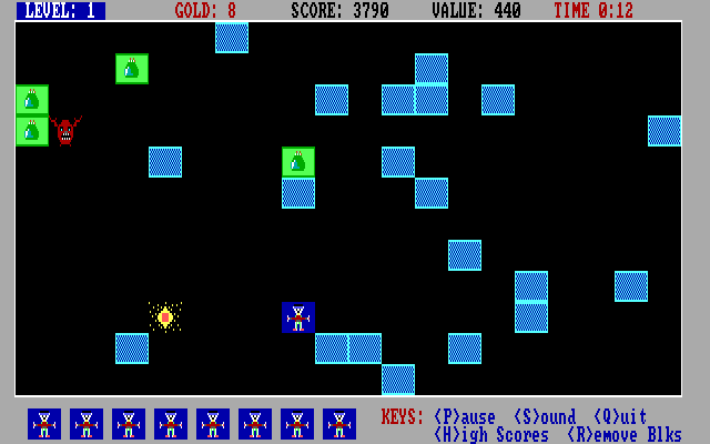 Gameplay of Gold Hunt 1.1