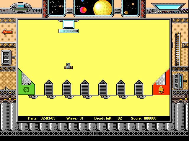 Gameplay of Alien Arcade