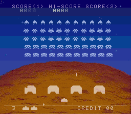 Gameplay of Space Invaders