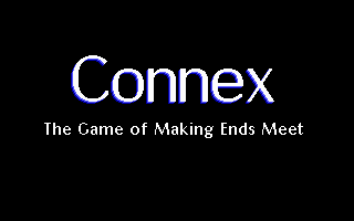 Title screen of Connex