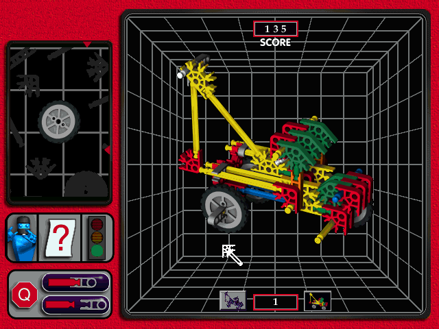 Gameplay of Virtual K'Nex