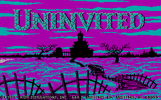 Title screen of Uninvited