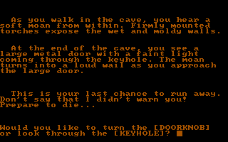 Gameplay of Caverns of Chaos