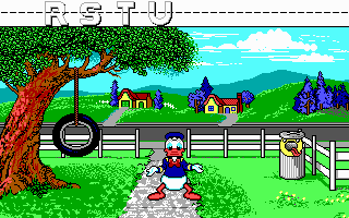 Gameplay of Donald's Alphabet Chase