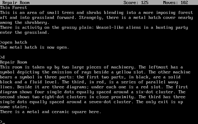 Gameplay of Starcross