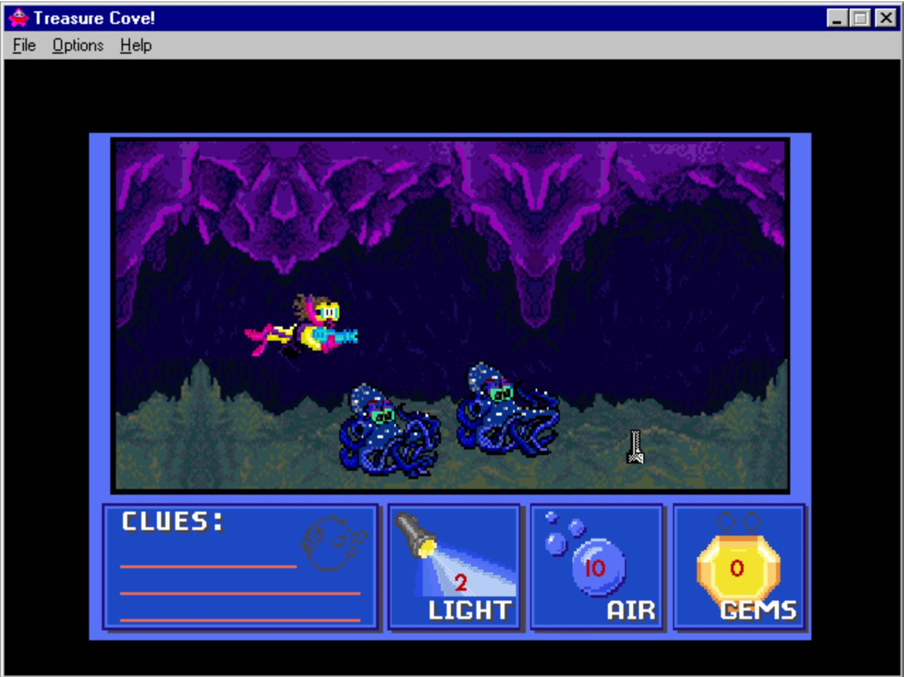 Gameplay of Treasure Cove!