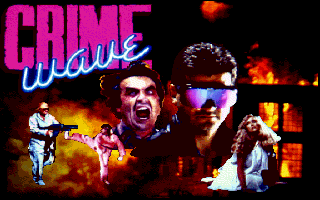 Title screen of Crime Wave