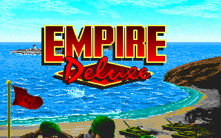 Title screen of Empire Deluxe