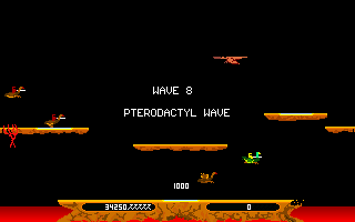 Gameplay of Joust VGA