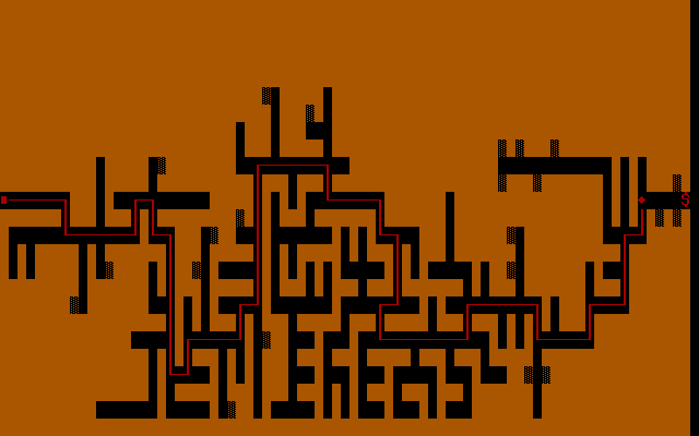 Gameplay of Labyrinth (1986)
