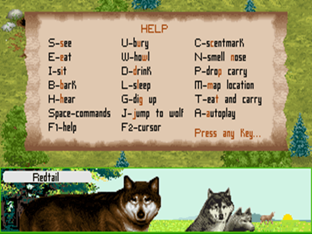Gameplay of Wolf