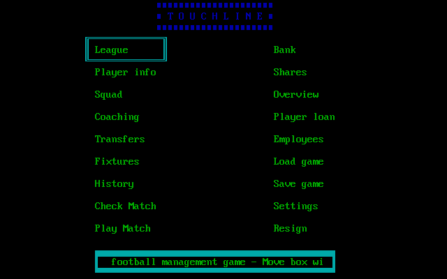 Gameplay of Touchline