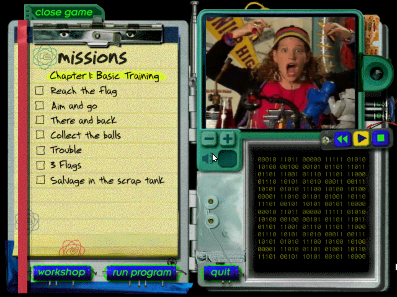 Gameplay of The Robot Club