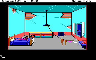 Gameplay of Leisure Suit Larry in the Land of the Lounge Lizards
